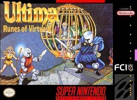 Ultima - Runes Of Virtue 2 (Beta) (USA) Game Cover